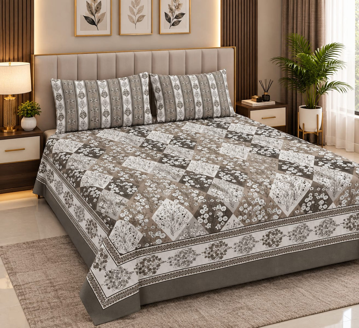 Elegant Floral Patchwork
