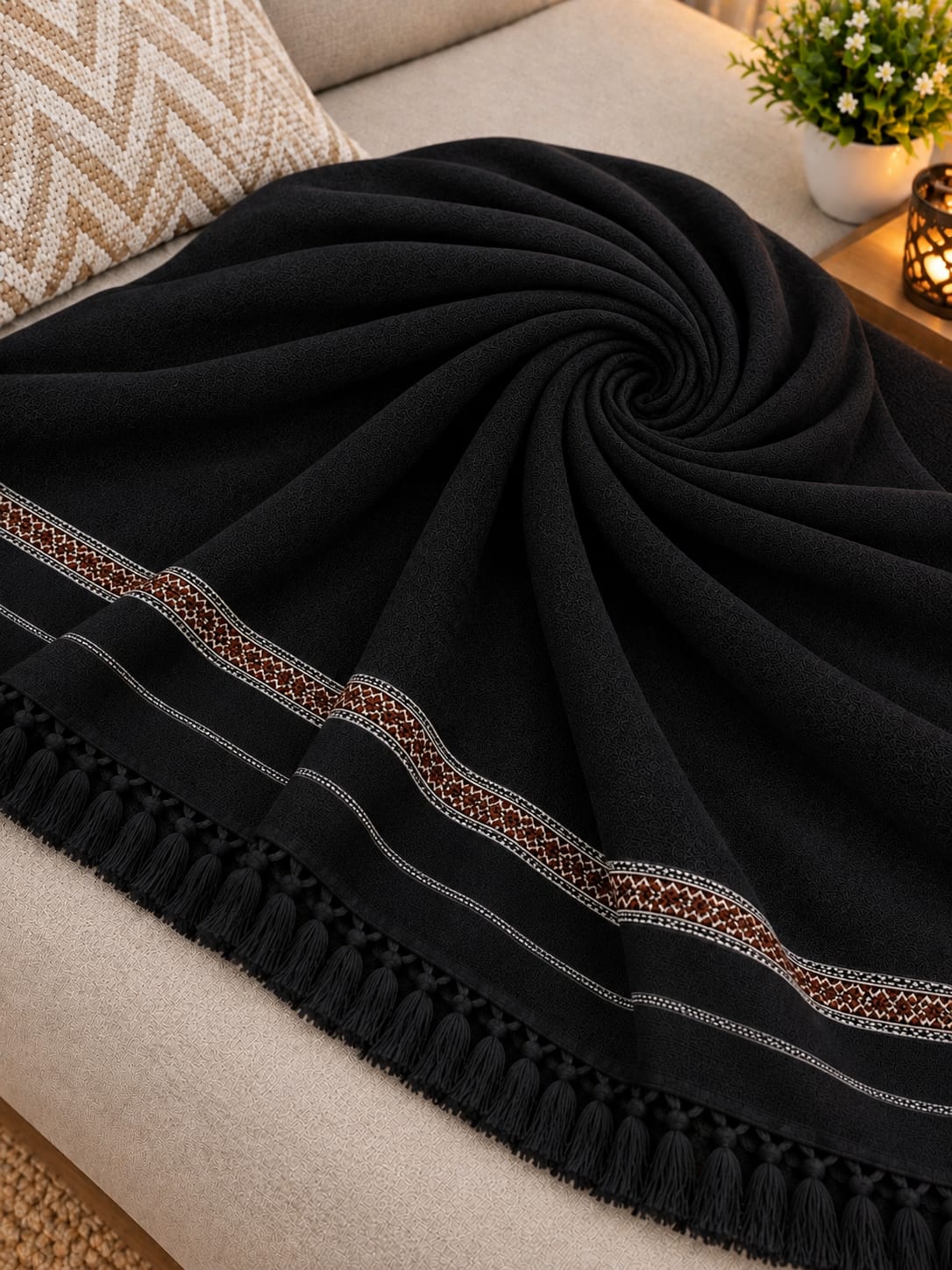 Luxora Kashmiri Onyx premium wooll Shawl